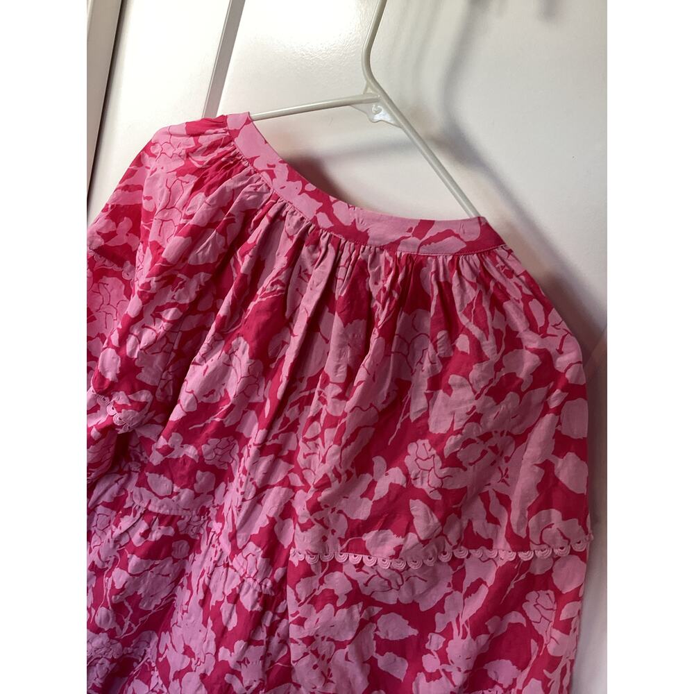 Tuckernuck Hyacinth house Matilda pink floral mini dress size small - Picture 7 of 13